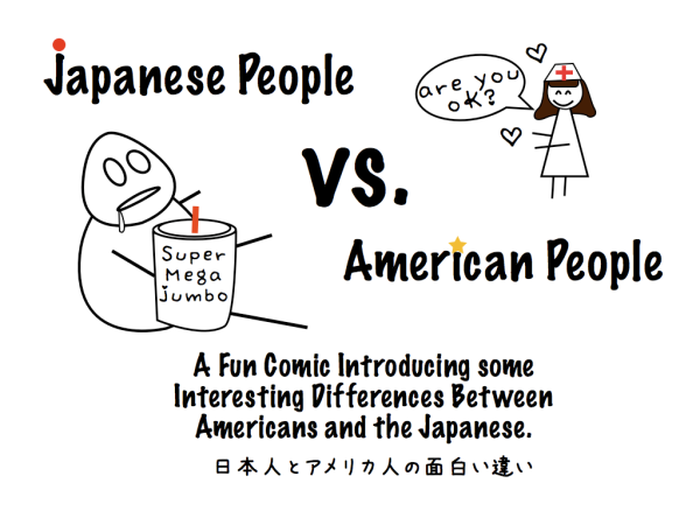 American People vs. Japanese People (13 pics)