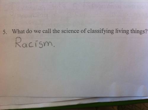 Awesomely Incorrect Test Answers from Kids (11 pics)