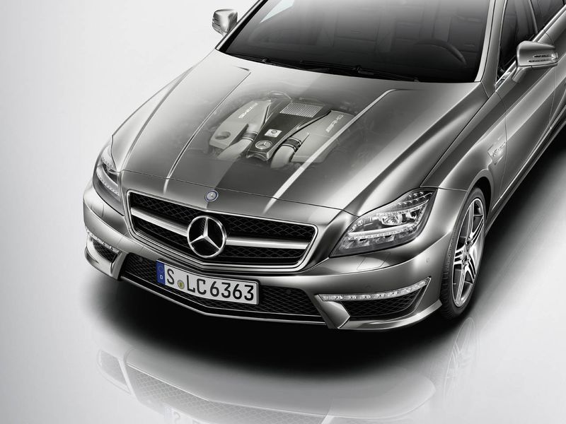 Премьера Mercedes CLS 63 AMG 2012 (49 фото)