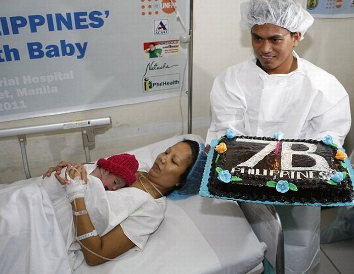 Филиппины объявили себя родиной семимиллиардного жителя Земли (5 фото)