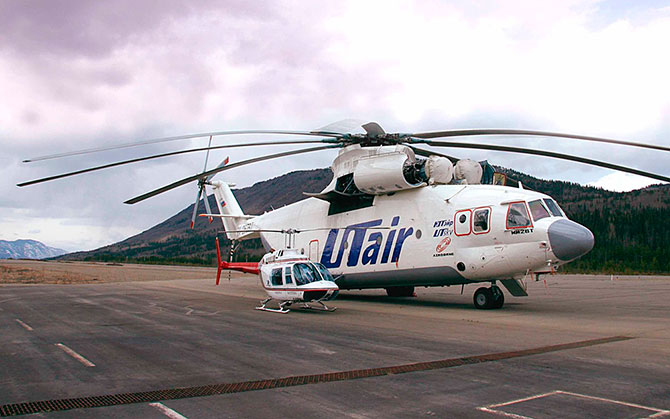 Самый большой вертолет в мире (28 фото)