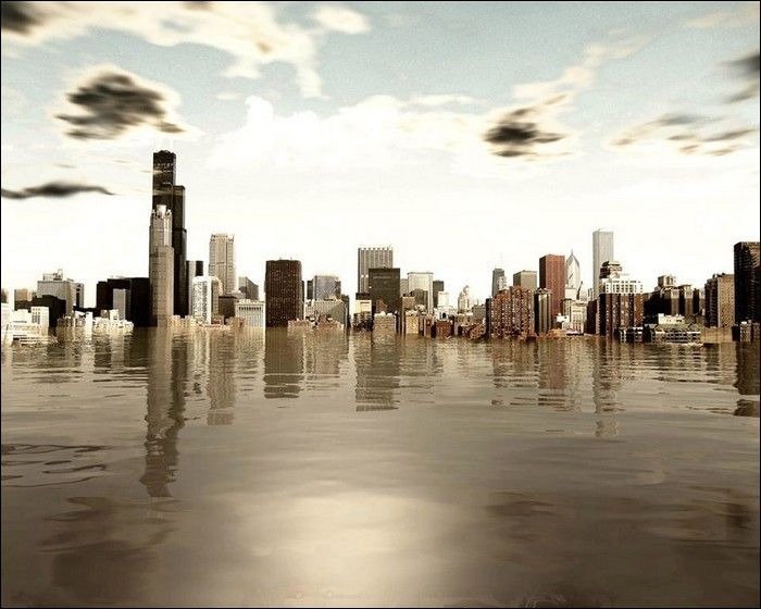 Как мог бы выглядеть потоп 2012 года (33 фото)
