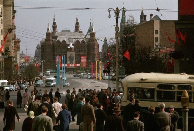 Улица Горького в Москве, 1966