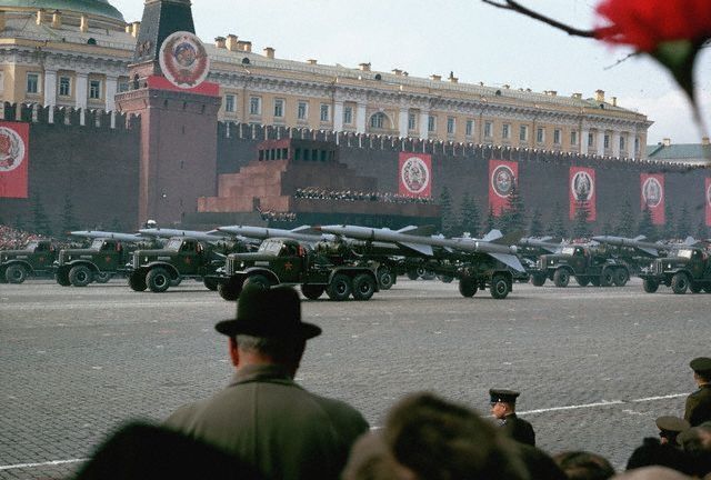 Военный парад на Красной площади, 1966