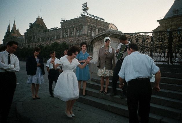 Выпускники на Красной площади, 1964