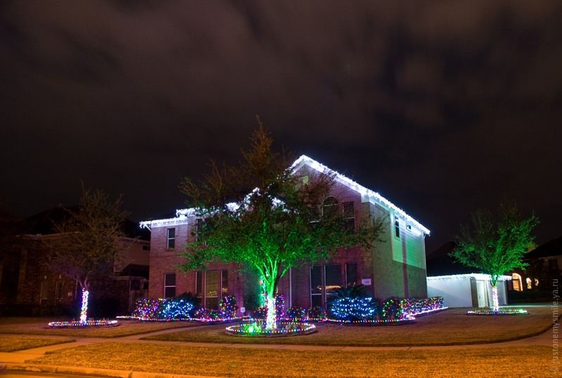 Рождественские огни американских городов (30 фото)
