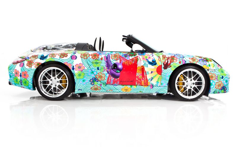 Дизайнерская раскраска Porsche 911 Speedster (8 фото)