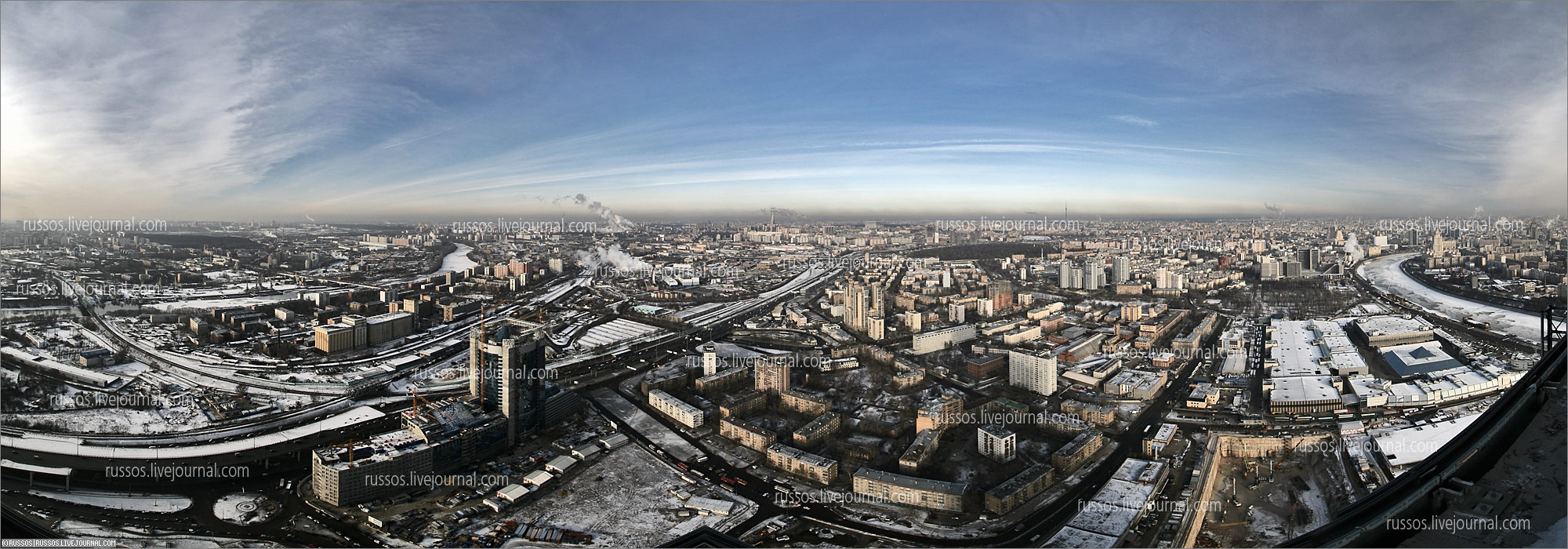 Вид 18. Гольяново с высоты птичьего полета. МКАД зимой вид сверху. Вид с птичьего полета Москва Север. Фотопанорама Москвы сверху.