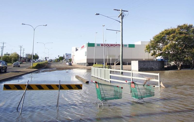 В Австралии Новый год начался с наводнения (12 фото)