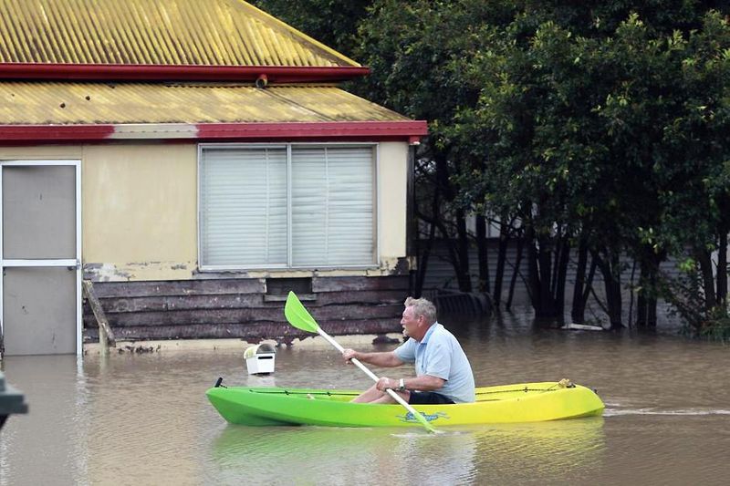 В Австралии Новый год начался с наводнения (12 фото)