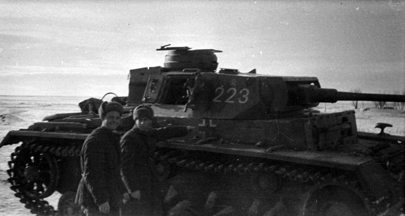 Трофейный Panzerkampfwagen III.