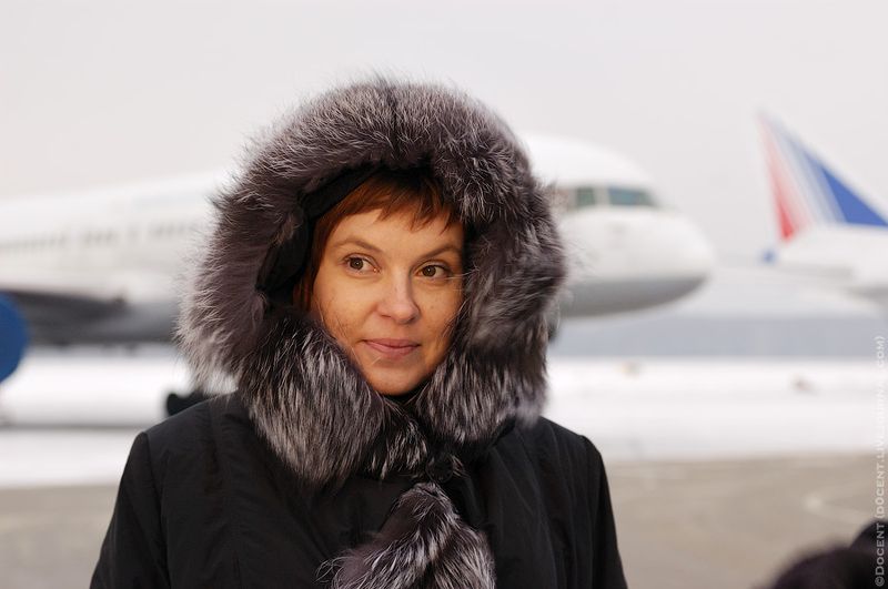 Елена Галанова, руководитель пресс-службы аэропорта Домодедово. Ее вы могли часто видеть по телевизору.