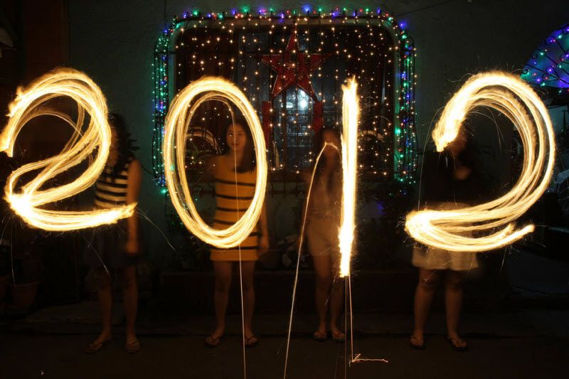 Новый год 2012 в разных странах (40 фото)