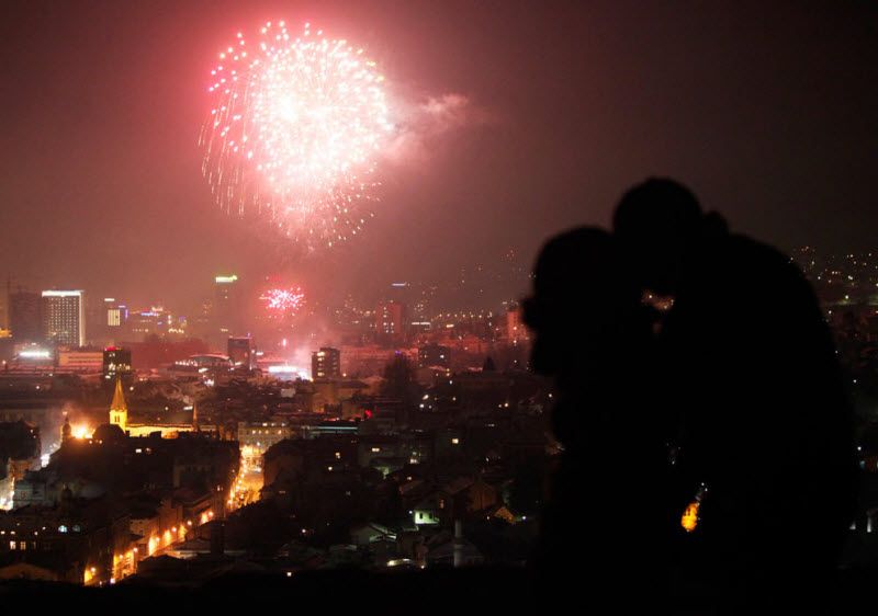 Новый год 2012 в разных странах (40 фото)