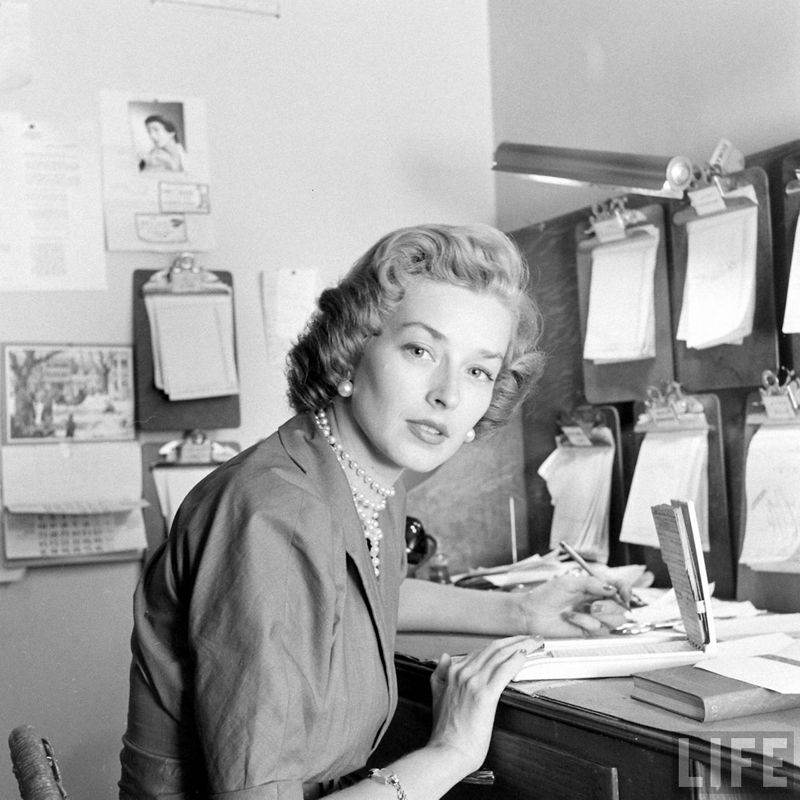 Будни американского модельного агентства 1948 (25 фото)