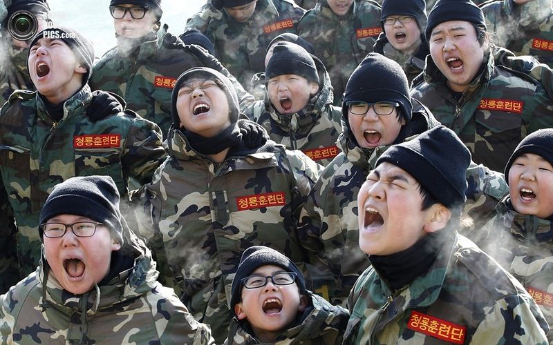 Суровый новое. Военные детские лагеря Южная Корея. Военный лагерь для детей в Южной Корее. Тэбудо Южная Корея. Самые суровые лагеря в России.