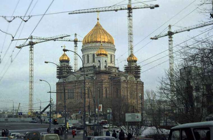 восстановленный храм в москве