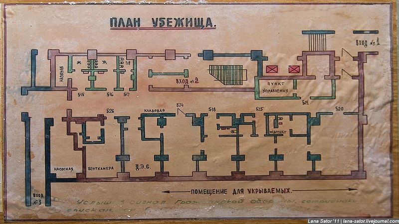 Типовые проекты бомбоубежищ