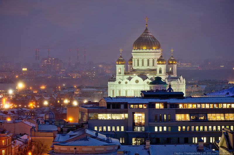 Сайт столица крыш. Современная Москва.