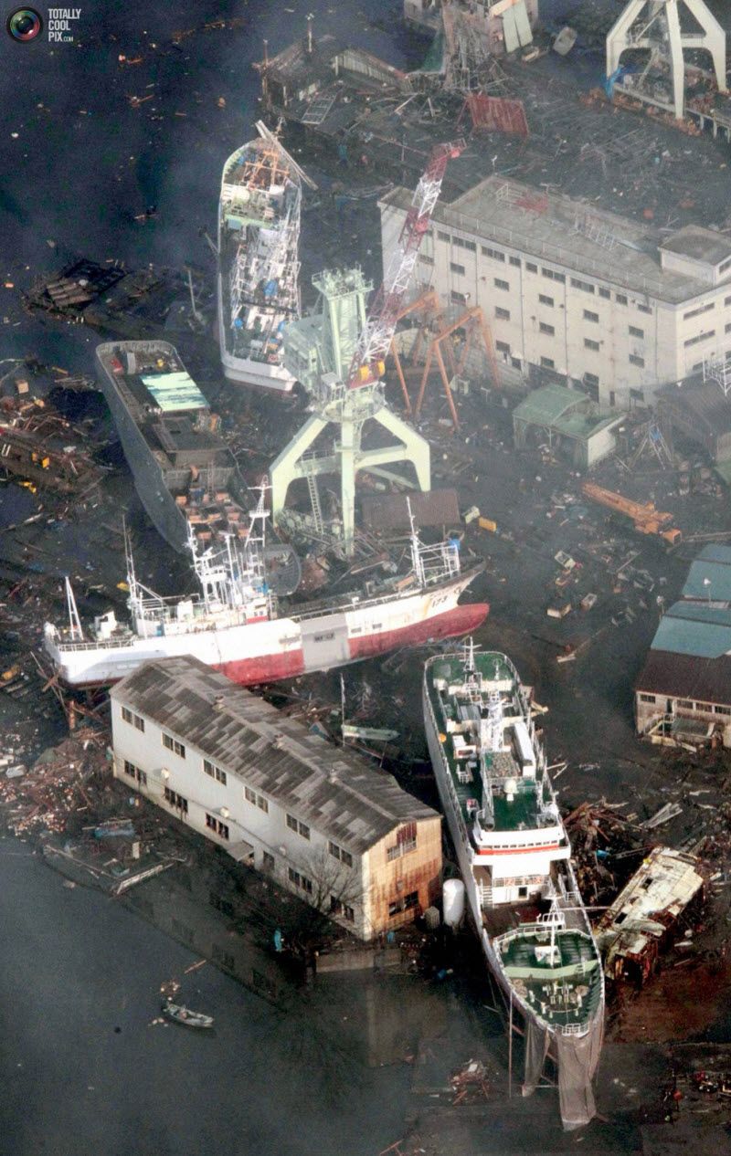 Катастрофы в японии 2011