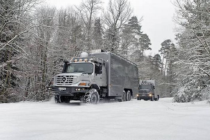 Mercedes Benz Zetros 6x6 автодом