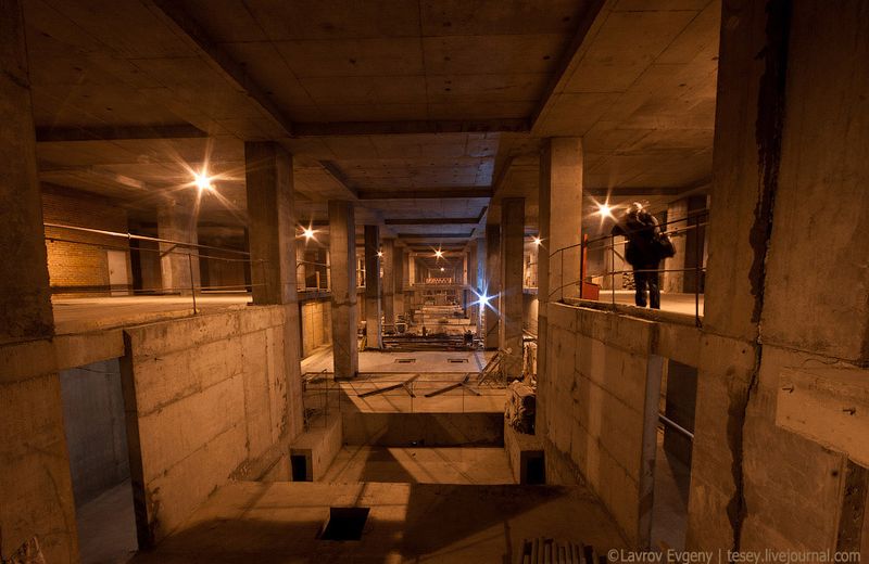 Подземный город в москве