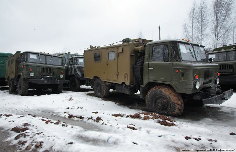 Списанные военные автомобили