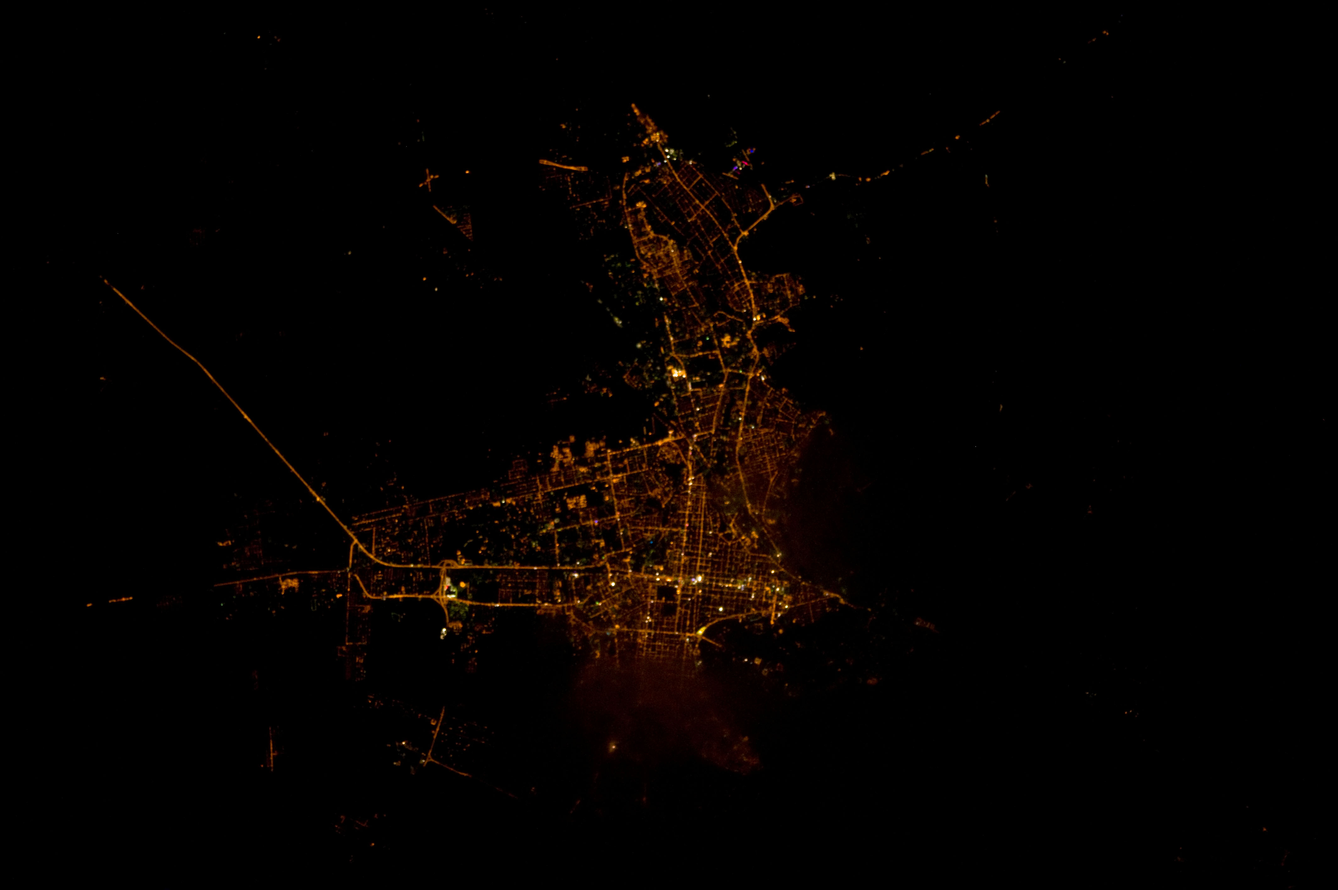 Снимки МКС из космоса Краснодар
