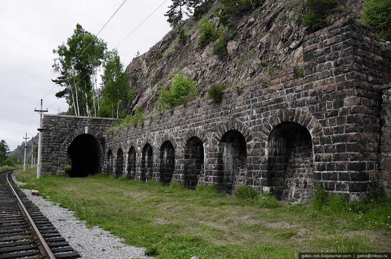 Кругобайкальская железная дорога фото