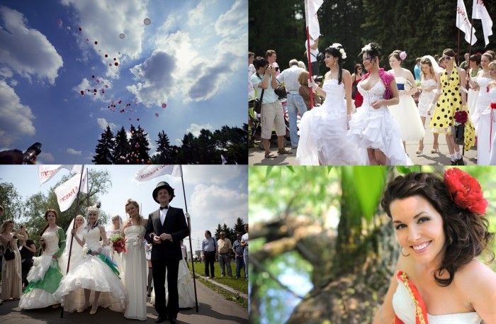 10-й парад невест в Москве (36 фото)