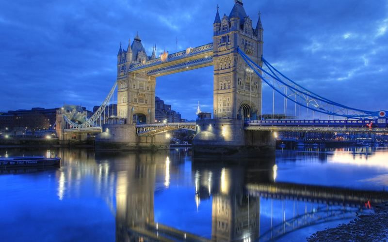 лондон мост река темза бесплатно