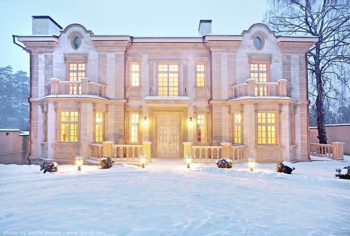 Красивый дом в Подмосковье - 70 фото