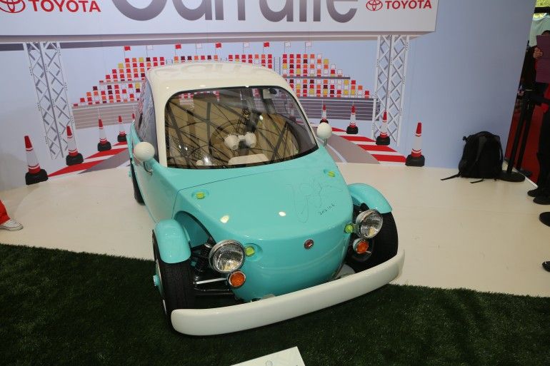 Toyota camatte57s электромобиль