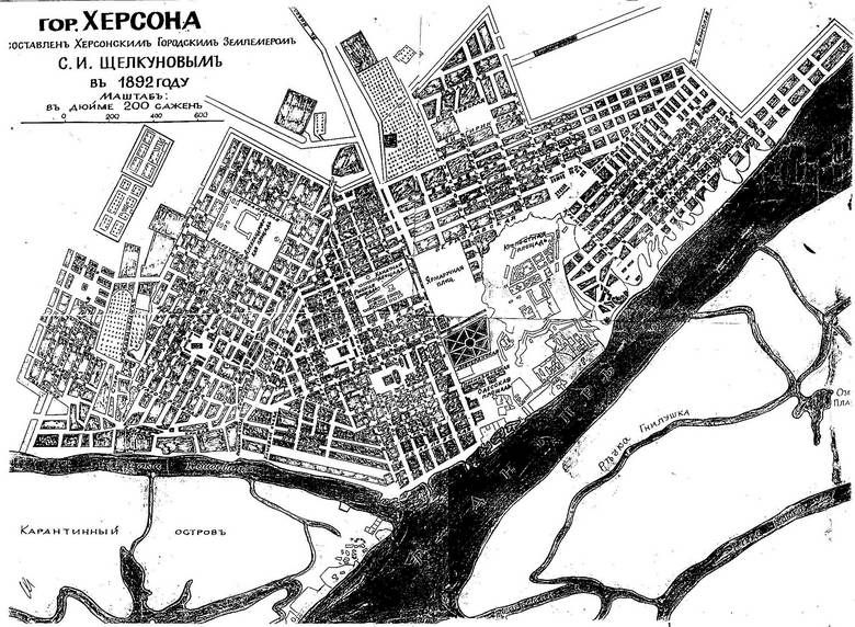 Херсон карта города