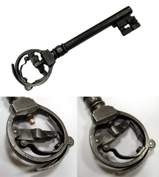 Огнестрельные ключи, конфискованные у заключенных (6 фото)
