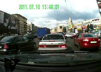 Стрельба из автомобиля в центре Москвы