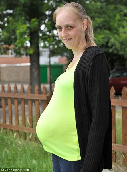 Страшная беременная женщина фото