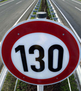 Скорость на магистралях подняли до 130 км/ч