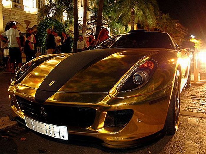 Ferrari 599 GTB Gold