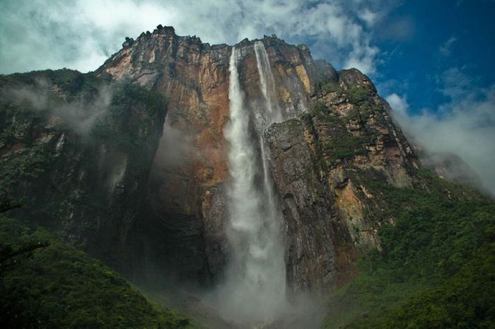 Водопад Анхель - самый высокий водопад в мире (7 фото)