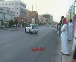 Очередной дрифт арабов на улицах