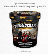 Mock Ben & Jerry’s Ice Cream Flavors Based on Well-Known Books
