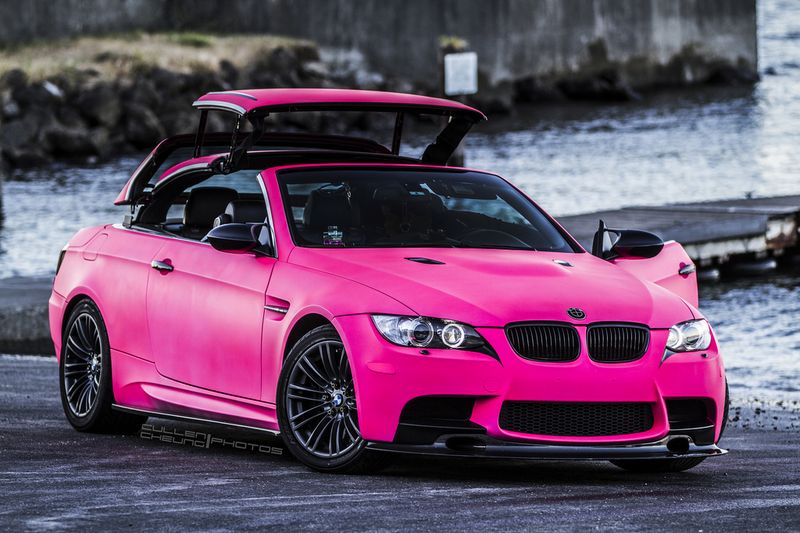 BMW m4 Pink