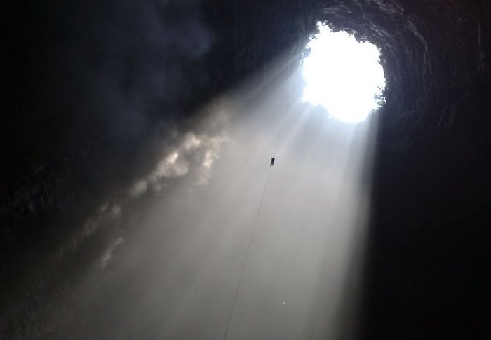 Санктум спуск в пещеру без смс