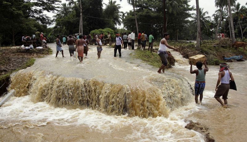 flood09 Последствия наводнений в Индии и Пакистане