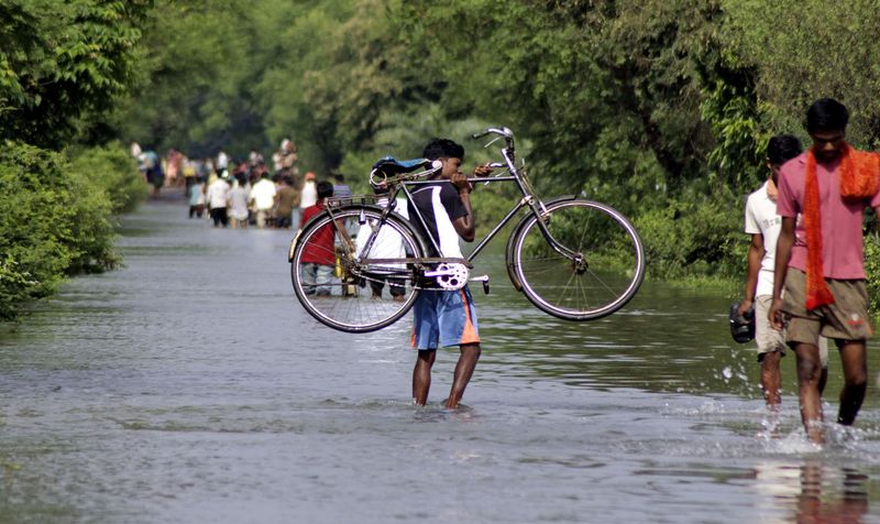 flood19 Последствия наводнений в Индии и Пакистане