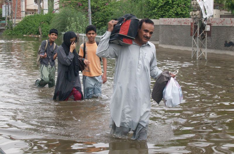 flood30 Последствия наводнений в Индии и Пакистане