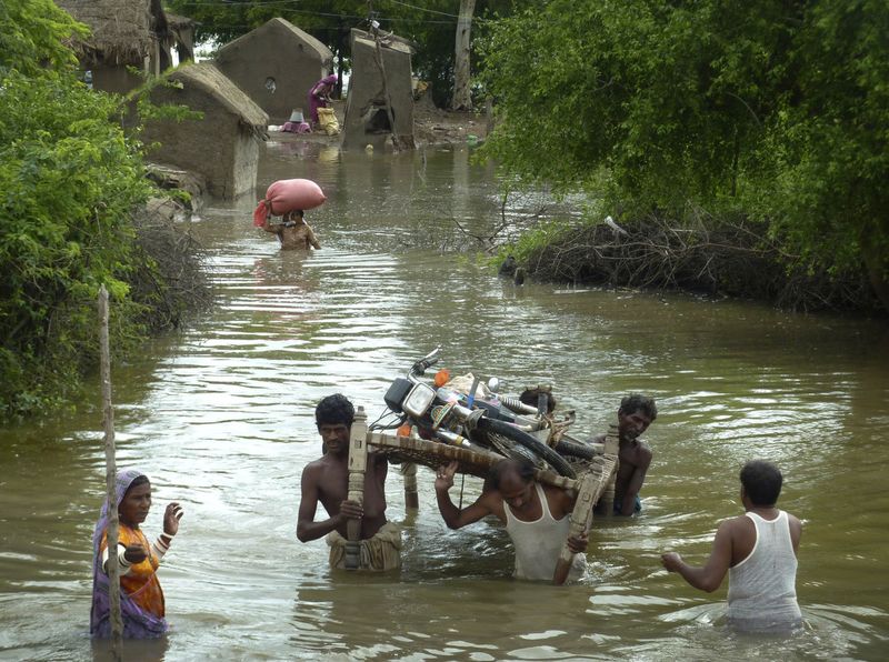 flood33 Последствия наводнений в Индии и Пакистане