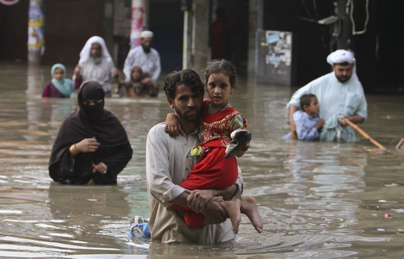 flood37 Последствия наводнений в Индии и Пакистане
