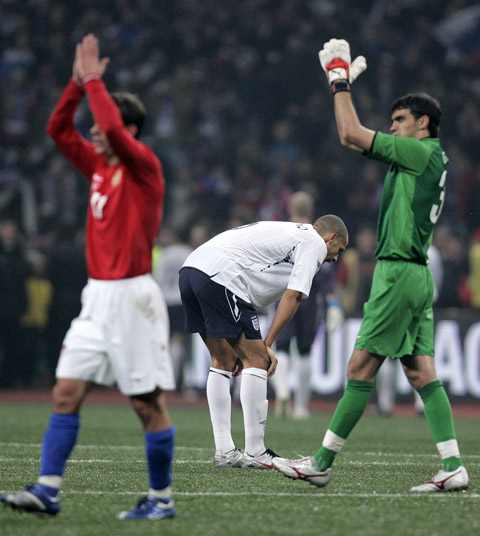 Англия 2. Футбольный матч Россия - Англия (2007).